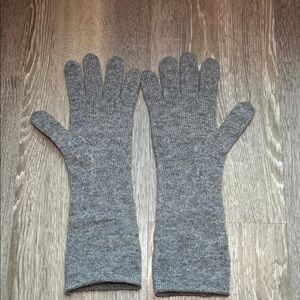 Arch4 100% cashmere gloves gray